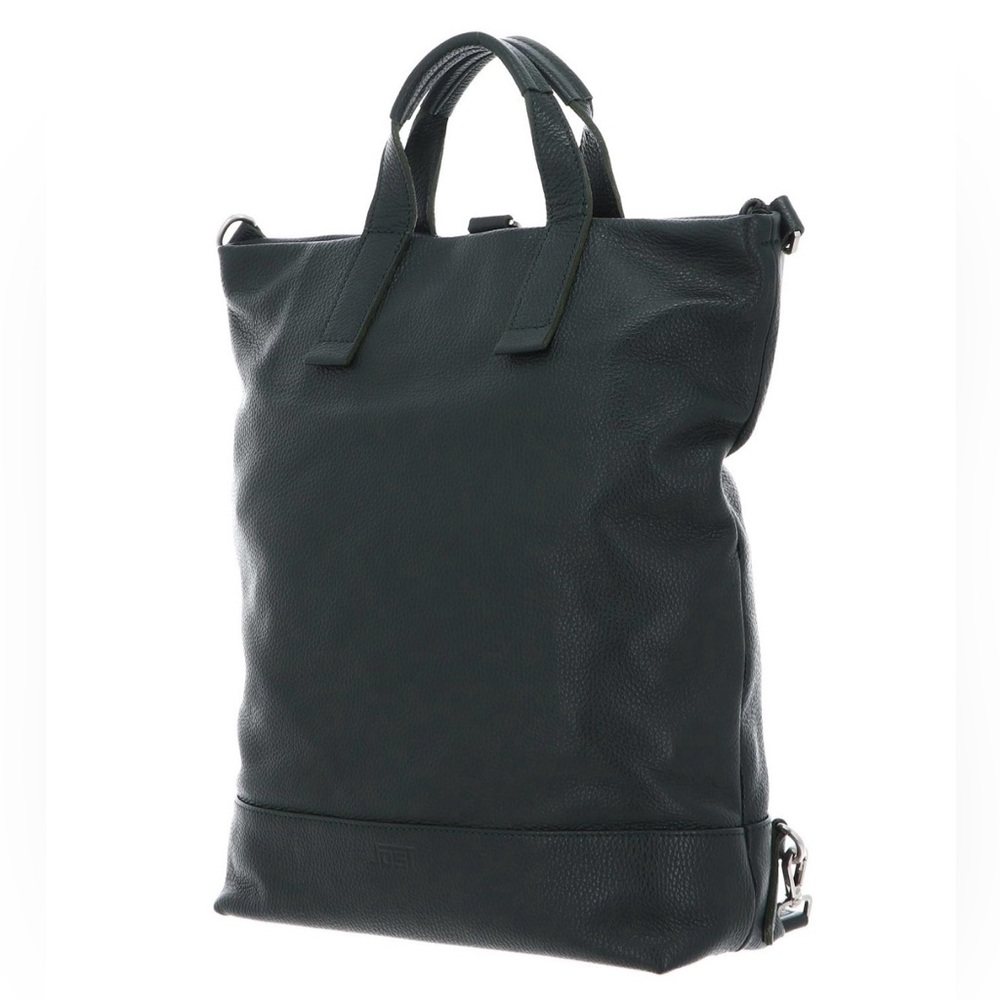 JOST Vika X-Change Bag S Black Leather 3-Way Backpack Crossbody Handbag